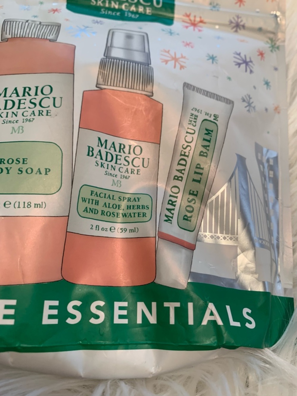 MARIO BADESCU (3) piece Rose Essentials skin Care set NIB (unopened) - Picture 3 of 10